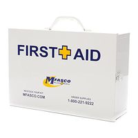 Empty First Aid Kit 2 Shelf with First Aid Logo