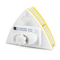 Double-sided Glider Washing Glass Cleaning Brush 4-40mmDouble-sided Window Cleaner Glass Wiper for Magnetic Window Cleaning Robots Used In Homes And Offices (Color : Yellow)