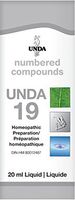 UNDA - UNDA 19 Numbered Compounds - Homeopathic Preparation - 0.7 fl. oz.