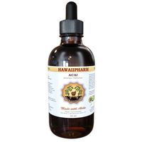 Acai Liquid Extract, Organic Acai (Euterpe Oleracea) Berries Tincture 2 oz