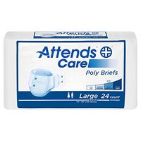 48BR30PK - Attends Disposable Poly Brief Large 44 - 58
