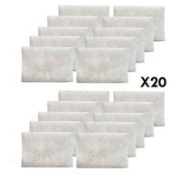 CPAP Filters Disposable Felt Pollen air Filter - 20 Pack Standard Universal CPAP Filter Supplies - ResMed Airsense 10, Aircurve 10, S9 Series Machines - by Mars Wellness - Made in The USA