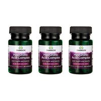 Swanson Hyaluronic Acid Complex 33 mg 60 Caps 3 Pack
