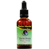 Swiss Herbal Remedies Siberian Ginseng Tincture, 50ml