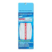 All-in-1 Hearing Aid Cleaning Kit - Gentle and Effective Hearing Aid Cleaning Brush Thread, 1 Pack of 20 Ready-to-Use Strands - Fine Instrument Cleaners by NanoClean