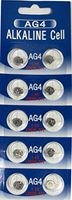 MBS AG4 LR626 377 SR66 1.5V Alkaline Button Cell Watch Batteries 10 Pack