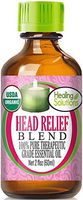 Organic Head Relief Blend Essential Oil (100% Pure - USDA Certified Organic) Best Therapeutic Grade Essential Oil - 60ml
