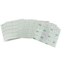 100pcs Waterproof Bandage Roll,Transparent Waterproof Tape PU Film Anti-Allergic Wound Fixing Tape,Transparent Film Roll,Not Irritate and Hurt The Skin(10x12cm)