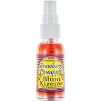 Blunt Xtreme Strawberry Pineapple Type Air Freshener - 100% Ultra Concentrated Oil Based Spray - Ideal for Bathroom, Home, Car More - Smokers’ 1st Choice - Long Lasting Effects - 1oz Bottle