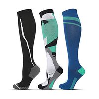 Compression Socks (20-30mmHg) for Men & Women(3 Pairs)-Best for Running,Athletic,Medical,Pregnancy and Travel
