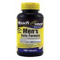 Mason Vitamins Men's Daily Formula Tablets, 60 Count