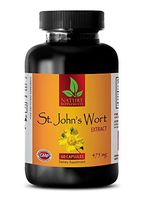 Brain Memory Booster - ST. John's Wort Extract 475 Mg - Ginkgo biloba - 1 Bottle (60 Capsules)