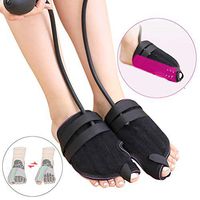 Big Toe Straightener Adjustable Inflatable Bunion Corrector Splint Brace Unisex Toe Orthopedic Splint for Hallux Valgus Pain Relief Hammer Foot Treat and Prevent,Black