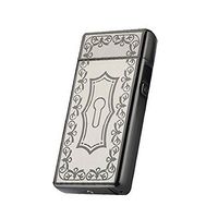 Unishow ® Single Arc USB Rechargeable Flameless Windproof Electronic Cigarette Metal Lighter in Gift Box (Door)