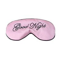 Fashion Good Night Sleep Eye Mask Travel Shade Cover Padded Relax Aid Blindfold for Travel - Pink