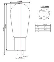 2pcs PSVANE HiFi 300B/N Ceramic Base Vaccum Tube Matched Pair