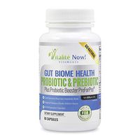 Premium Probiotic Plus Ultimate Prebiotic - Gut Biome Builder & Restoration - 4.4 Bn CFU - Best for Women & Men - Bacteria Reaches Intestine Within Hours - No Refrigeration - Bacillus Subtilis