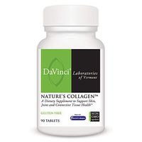 DaVinci Laboratories, Nature’s Collagen, Hair, Skin, Nails, and Joint Health Supplement, Gluten-Free, 90 Tablets