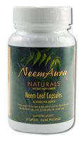 NeemAura Neem Leaf Capsules 400 mg 60 Capsules