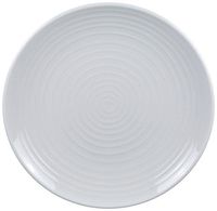 Yanco MD-112 Milando Round Plate, 11.5" Diameter, Melamine, White Color, Pack of 12
