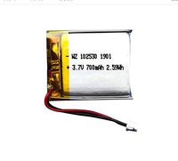 OCTelect 3.7V Polymer Lithium Battery 102530-700mah Driving Recorder Beauty Equipment Electronic Gift Battery