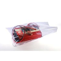 2" x 12" x 4 mil Clear Plastic Layflat Bags (Case of 1,000)