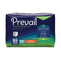 Prevail Protective Underwear, Extra Absorbency, Youth/Small, 88 count (Pack of 4, 22 each)