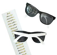 White Bridal Party Sunglasses (6)