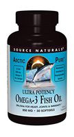 Source Naturals ArcticPure Ultra Potency 850 mg Omega-3 Fish Oil - 30 Softgels