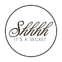HotSaleStore Sticker Seals 48 Shhh ITS A Secret Surprise Party Sticker Label Envelope Seals 1.2" Round