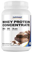Nutricost Whey Protein Concentrate (Chocolate) 2LBS - Gluten Free & Non-GMO