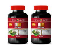 Immune System multivitamin - DIM + BIOPERINE Complex - for Men and Women - dim Estrogen Metabolism - 2 Bottles 120 Vegetable Capsules