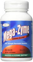 Enzymatic Therapy Mega-Zyme Gluten-Free 10X Strength Pancreatic Enzymes, 200 Count