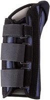 Sammons Preston R-Soft Wrist Brace with Thumb Spica, Left, Medium, Black