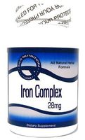 Iron Complex 28mg 200 Capsules ^GLS