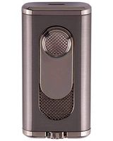 Xikar Verano Flat Flame Cigar Lighter, Attractive Gift Box, Elegant Metal Construction, Gunmetal