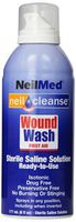 NeilMed Cleanse Sterile Saline Wound Wash, 6 Ounce