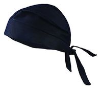 Occunomix TN5-INFR-018 Flame Resistant Tie Hat Doo Rag, Cotton, Navy