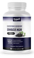 Elderberry Immune Support – Strongest DNA Verified Sambucol Black Elderberry – Easy to Swallow Elderberry Capsule - Powerful Immune System Booster - Gluten Free, Soy Free, Non GMO, Vegan Friendly