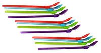 Set of 12 Spoon Straws! Perfect for Milkshakes, Smoothies, and Slushies! (12 Straws)