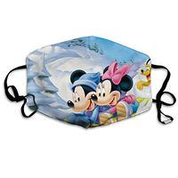 SSUJ7 Minnie Mickey Skiing Men Women Adjustable Earloop Mouth Guard Anti-Dust Washable Reusable Mouth Guard for Kids Teens Adults Anti Pollution,Anti-smog