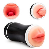 Double Holes Silicone Artificial 3D Realistic Lifelike Toys Life Size Ergonomic Design Silicone Dolls Men's Adult Toys for Men Male with 2 Entries Cup Underwear Toys, T-Shirt