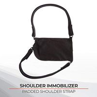 Sammons Preston Shoulder Immobilizer, Comfortable Arm Sling and Shoulder Support Brace with Straps, Surgery and Injury Recovery Sling with Breathable Material, Fits Right or Left Arms, Large