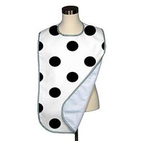 3" Dots Collection Adult Bib - Covered with Care Assorted Prints Available! (Black)