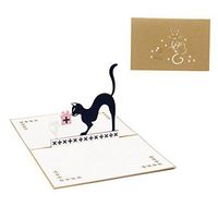 3D Christmas Greeting Card Cat and Mouse Animal Birthday Greeting Card Invitation