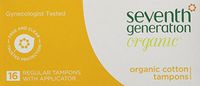 Seventh Generation Chlorine-Free Organic Tampon Regular - 16 Tampons