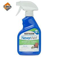 Rust-Oleum 278146 NeverWet 11-Ounce Outdoor Fabric Spray, Clear 2 Pack