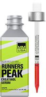 MMUSA Runners Peak Creatine Serum Running Boost | Run Faster & Longer | Pre-Run Energy Cycling & Running Supplement | Boosts Performance | Stable Creatinol-O-Phosphate