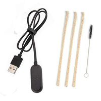 COLAKA Charger Compatible With px2 & px 3, [3+1]Pipe Cleaners Hard Bristle and black Brush for Cleaning