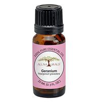 All Naturals Geranium Essential Oil (India) 100% Pure Undiluted Therapeutic Grade - 10Ml